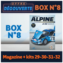 OFFRE DECOUVERTE  Alpine A110  Box 8 - IXO COLLECTIONS