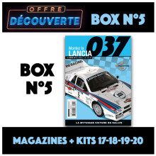 OFFRE DECOUVERTE - Lancia 037 BOX 5 - ixo collections