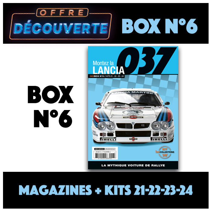 OFFRE DECOUVERTE - Lancia 037 BOX 6 - ixo collections