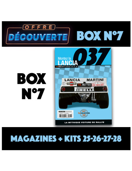 OFFRE DECOUVERTE - Lancia 037 BOX 7 - IXO COLLECTIONS