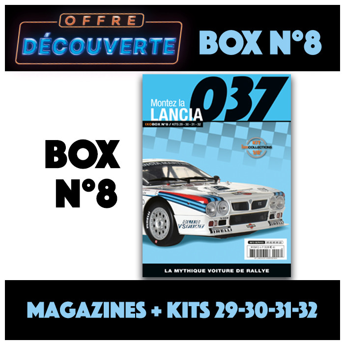 OFFRE DECOUVERTE - Lancia 037 BOX 8 - IXO COLLECTIONS -