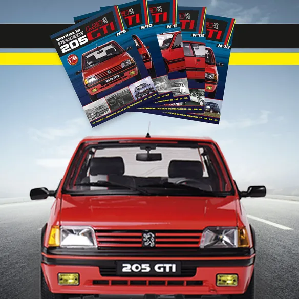 Peugeot 205 GTi BOX 6 up to 10