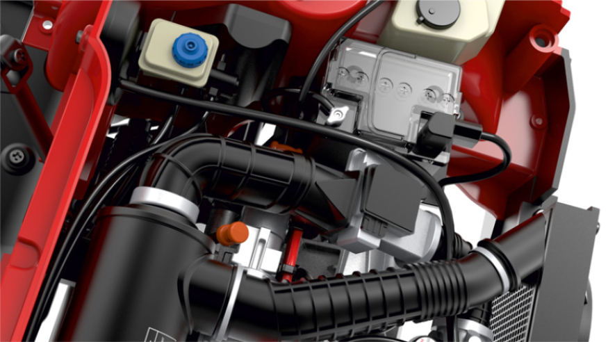 Battery installed into Engine Bay