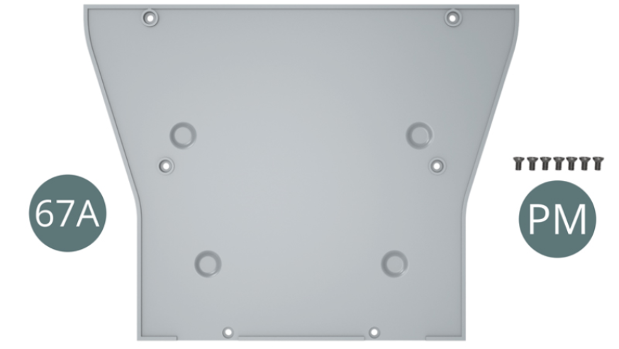 67A Flat cockpit floorPM Screw M 2,0 x 4 mm (x 7)