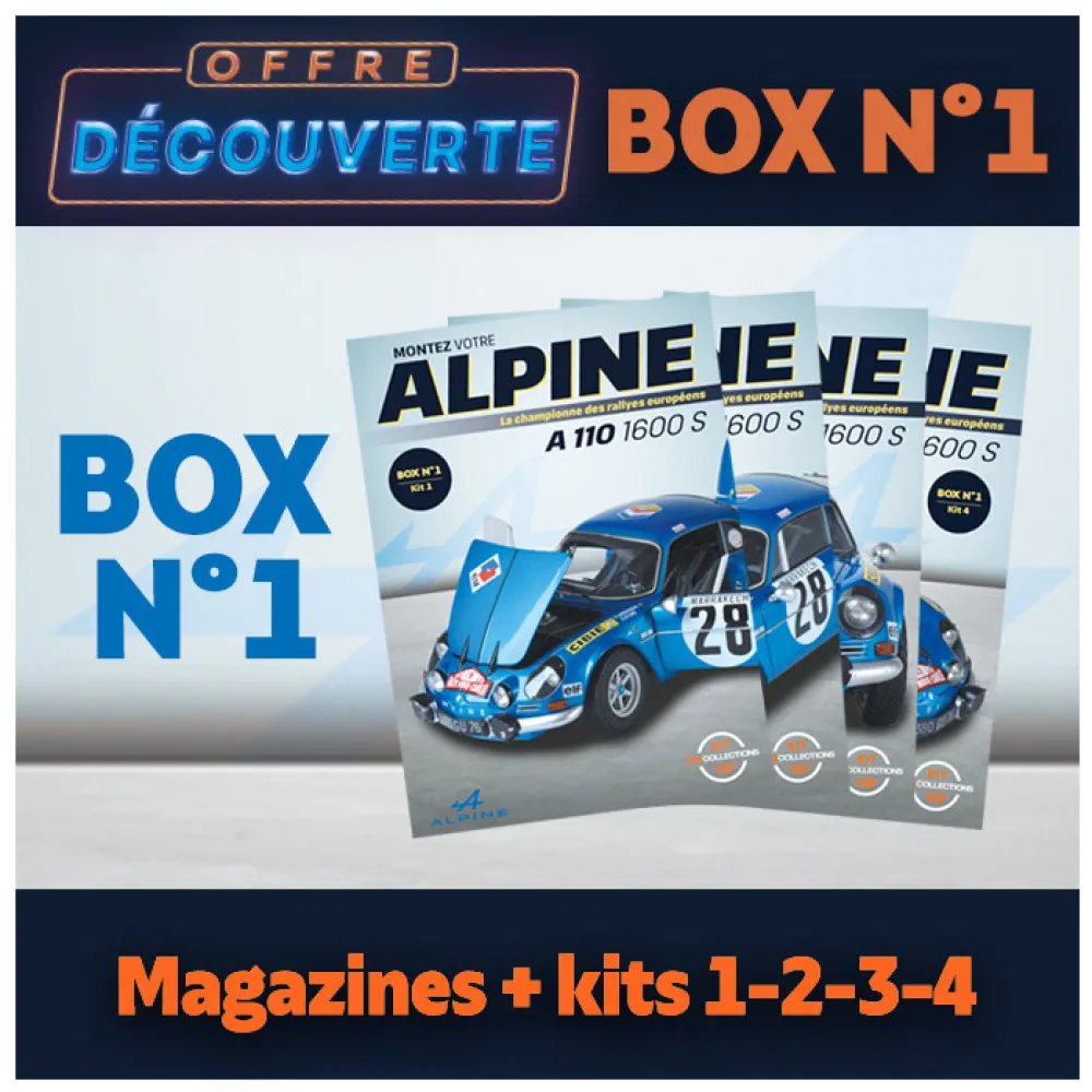 OFFRE DECOUVERTE - Alpine A110 - Box 1