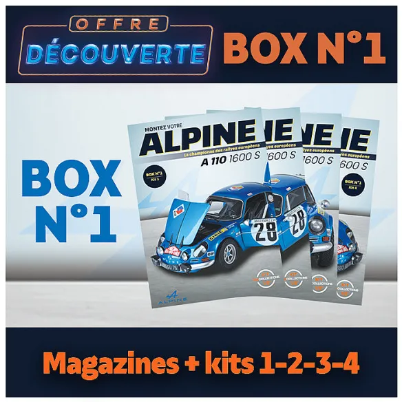 OFFRE DECOUVERTE - Alpine A110 - Box 1