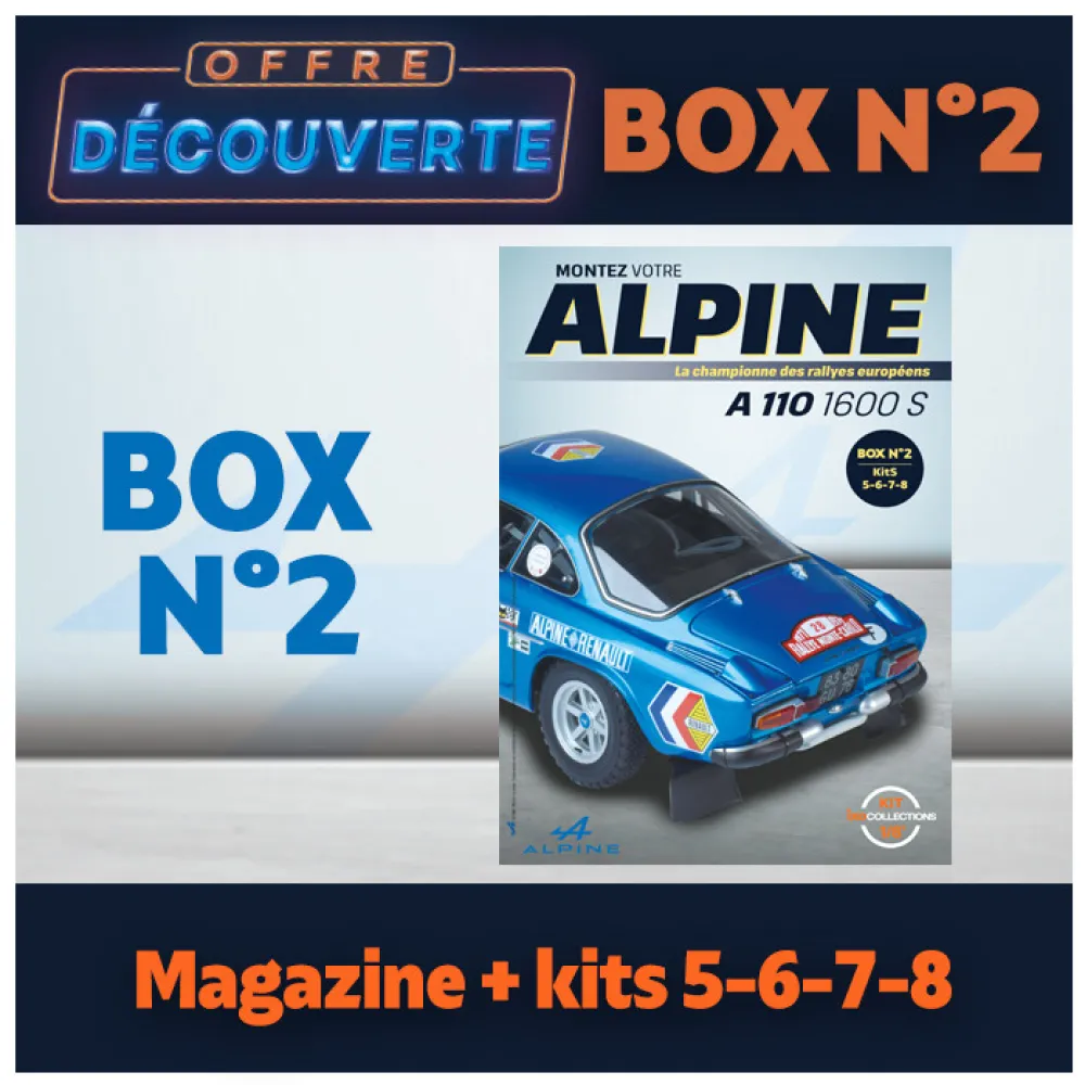 OFFRE DECOUVERTE - Alpine A110 - Box 2