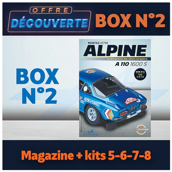 OFFRE DECOUVERTE - Alpine A110 - Box 2