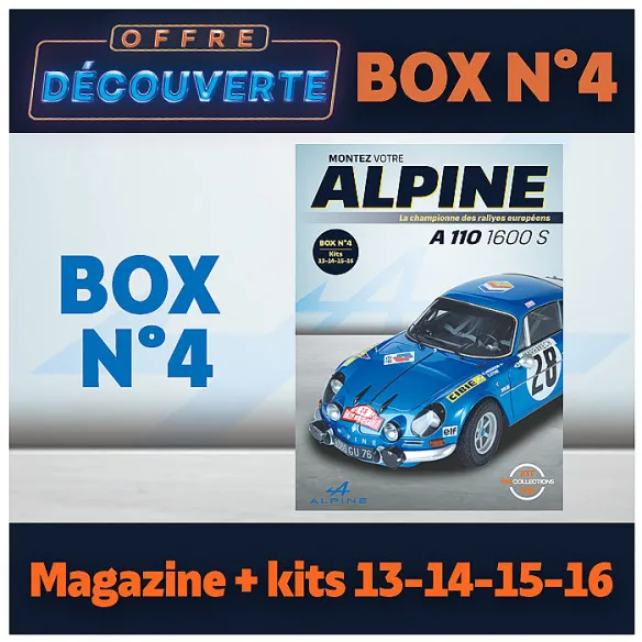 OFFRE DECOUVERTE  Alpine A110  Box 4