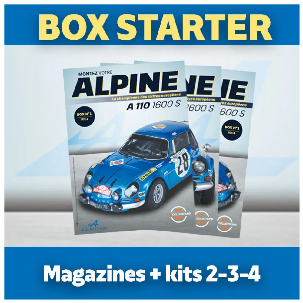 BOX STARTER Alpine A110  Box 1V1