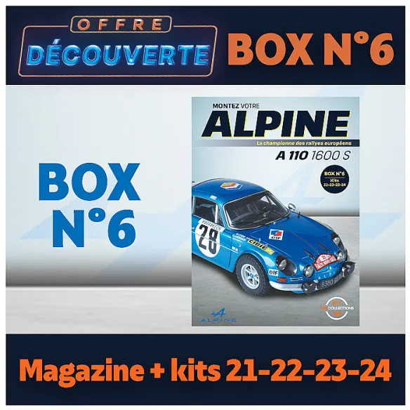 OFFRE DECOUVERTE  Alpine A110  Box 6