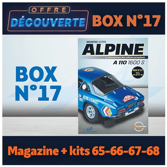 OFFRE DECOUVERTE  Alpine A110  Box 17 - ixo collections