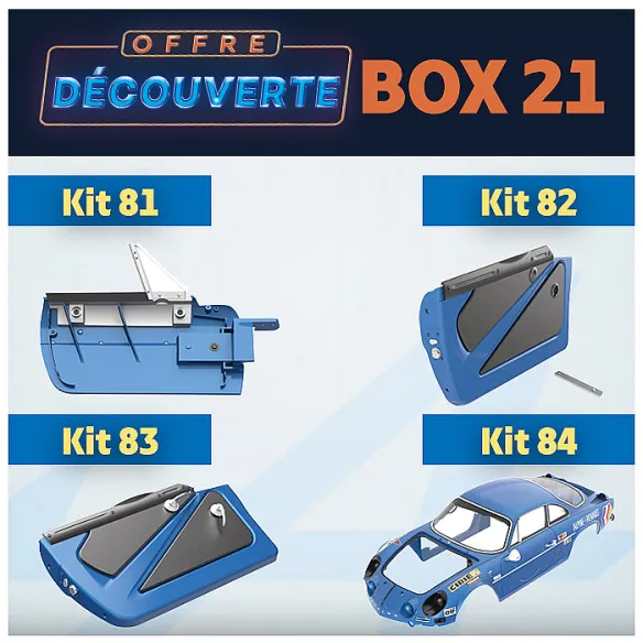 OFFRE DECOUVERTE  Alpine A110  Box 21