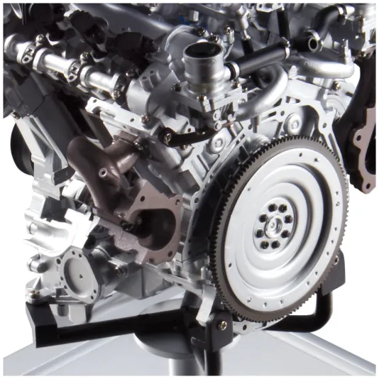 NISSAN GT-R ENGINE A detailed and faithful reproduction of the engine
