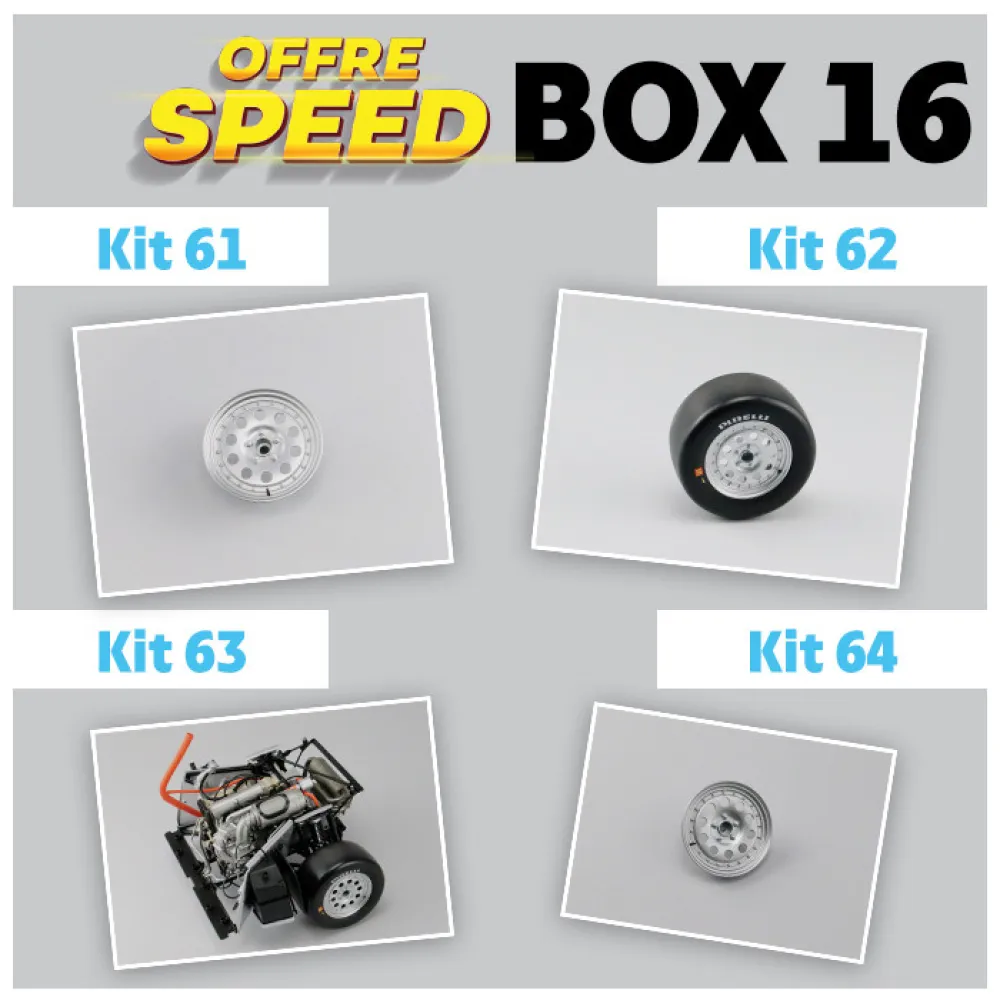 OFFRE DECOUVERTE - Lancia 037 BOX 16&17 IXO Collections