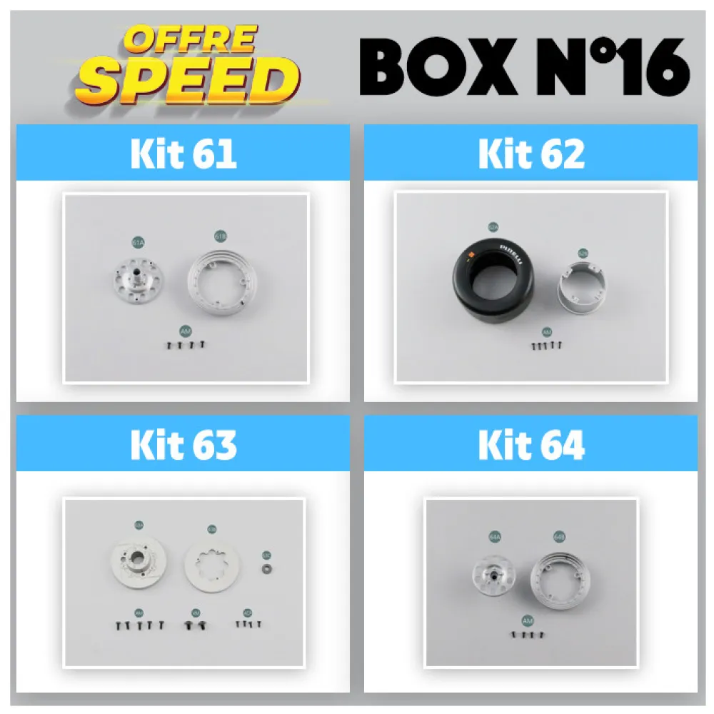 OFFRE DECOUVERTE - Lancia 037 BOX 16&17 IXO Collections