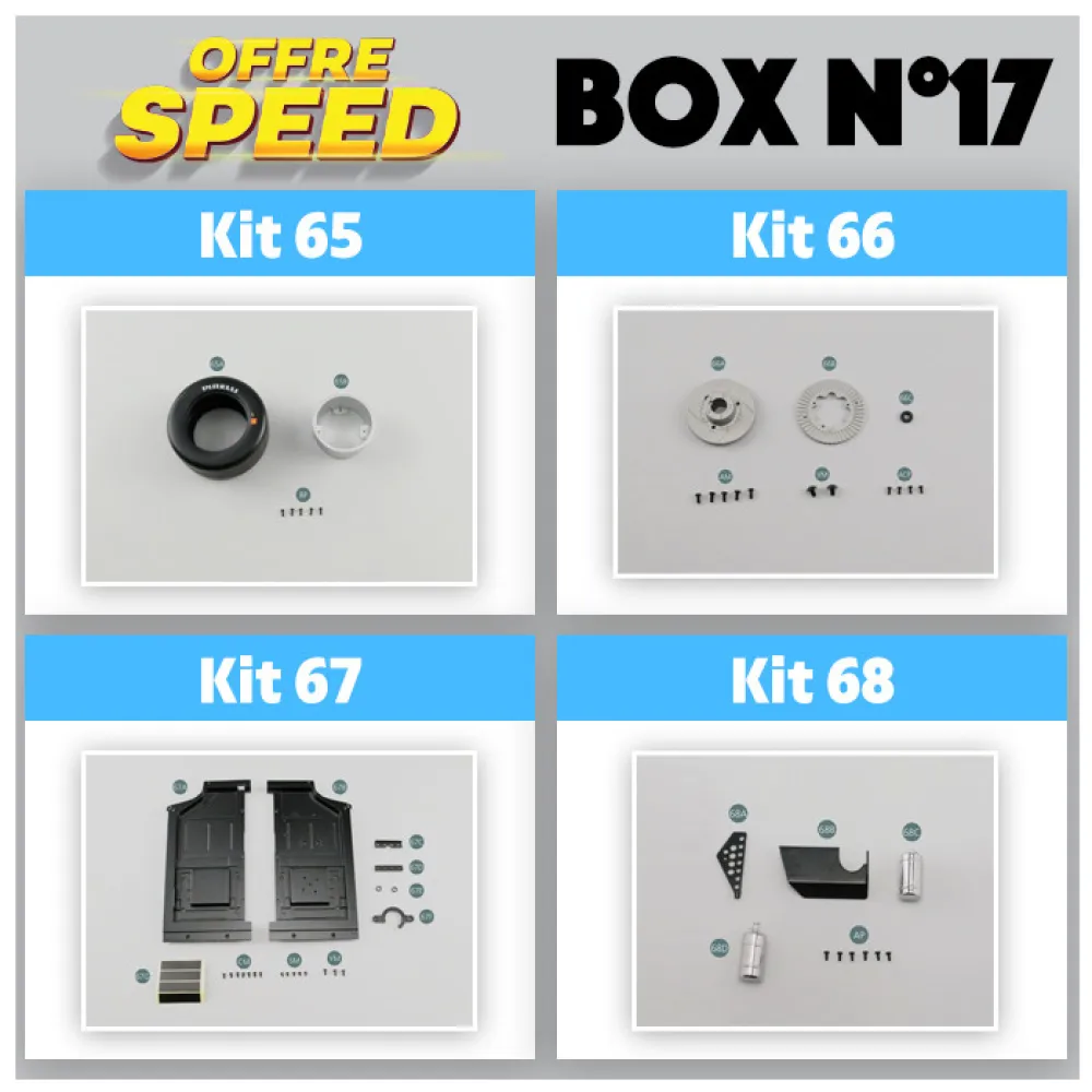 OFFRE DECOUVERTE - Lancia 037 BOX 16&17 IXO Collections
