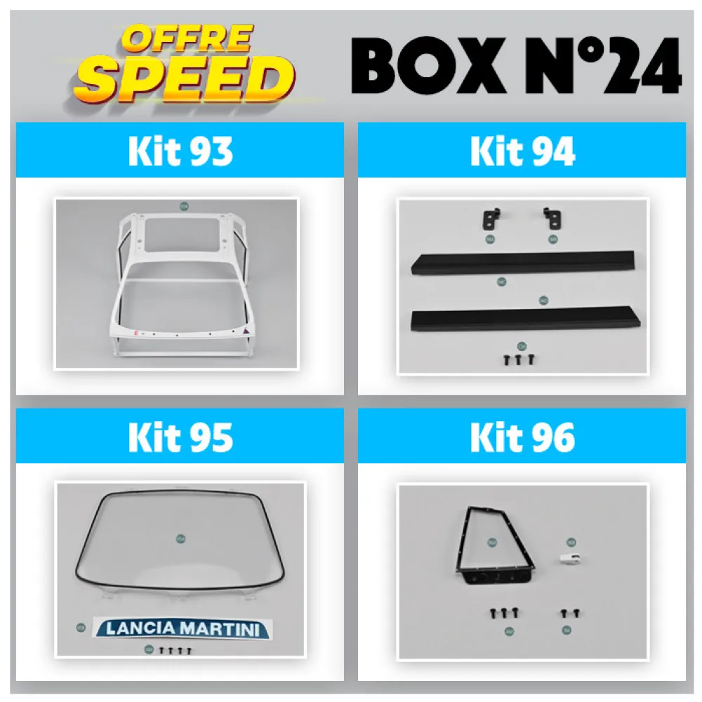 IXO Collections - Lancia 037 - Box 24 & 25