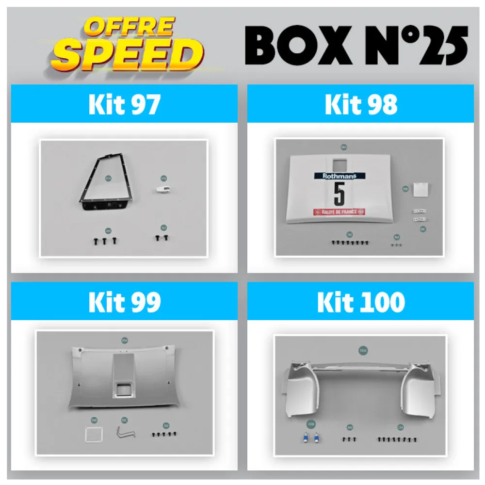 IXO Collections - Lancia 037 - Box 24 & 25
