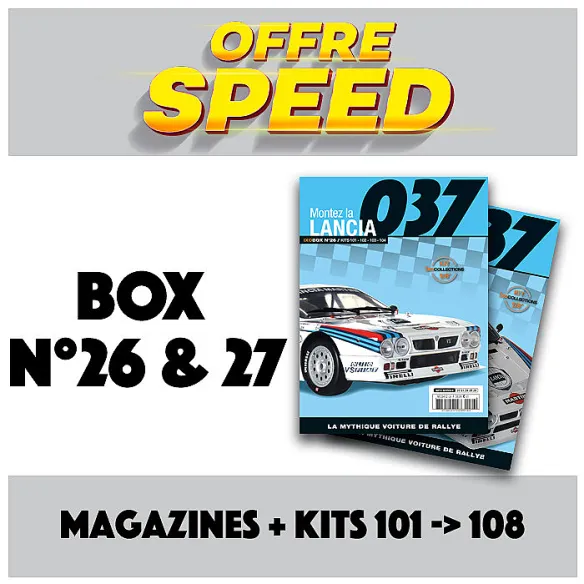 IXO Collections - Lancia 037 - Box 26 & 27
