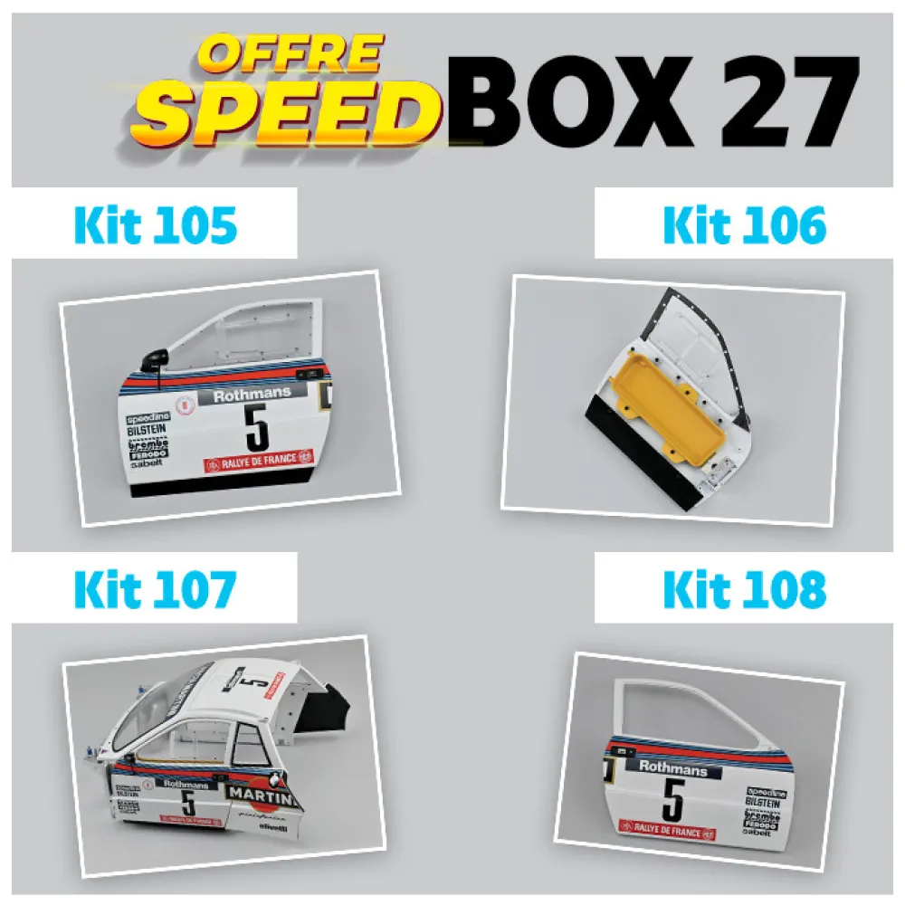 IXO Collections - Lancia 037 - Box 26 & 27
