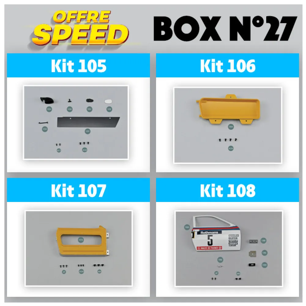 IXO Collections - Lancia 037 - Box 26 & 27