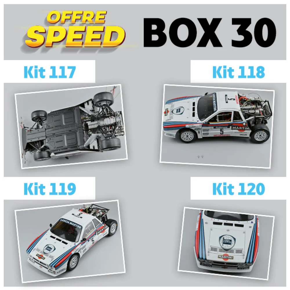 Lancia 037 - IXO Collections - Box 30 & 31