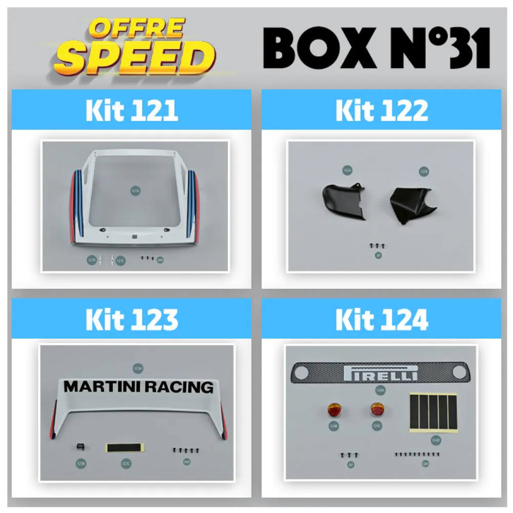 Lancia 037 - IXO Collections - Box 30 & 31