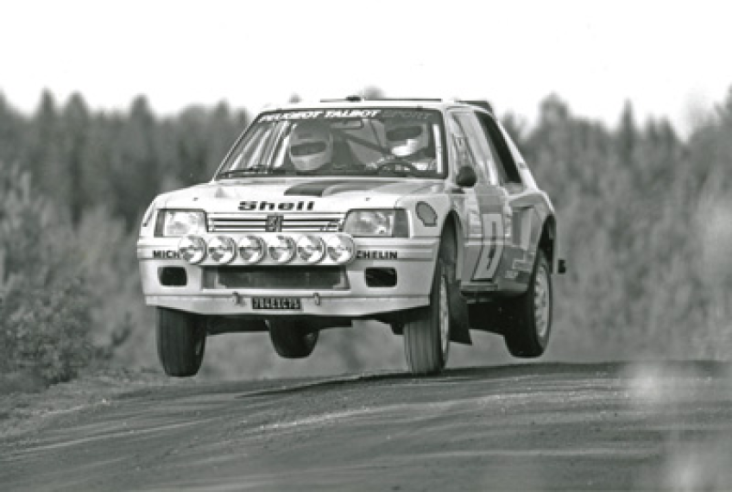 On Rally Sweden, Ari Vatanen and Terry Harryman won their second consecutive World Championship in 1985.© IXO Collections SAS - Tous droits réservés. Crédits photo © Peugeot