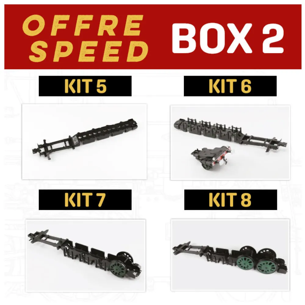 OFFRE SPEED Locomotive 141R - Box 2 & 3 - IXOCOLLECTIONS