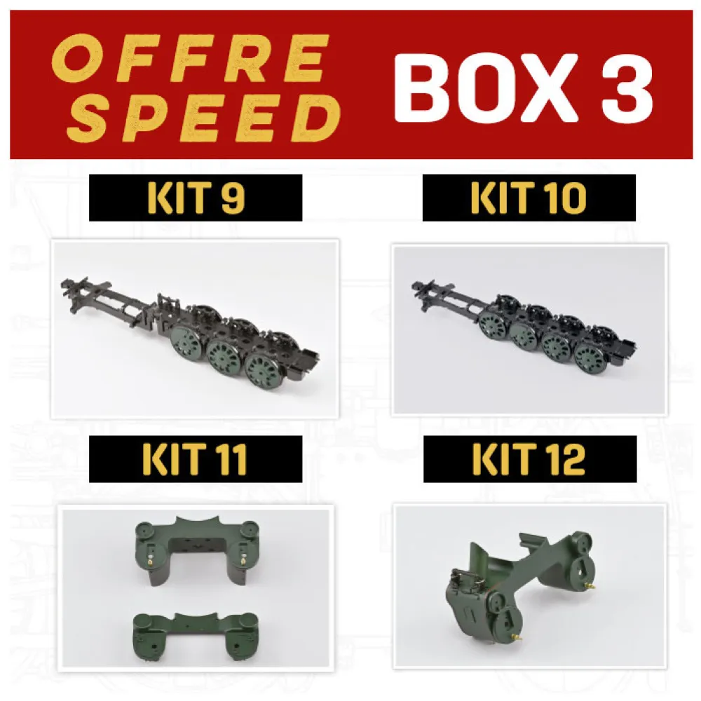 OFFRE SPEED Locomotive 141R - Box 2 & 3 - IXOCOLLECTIONS