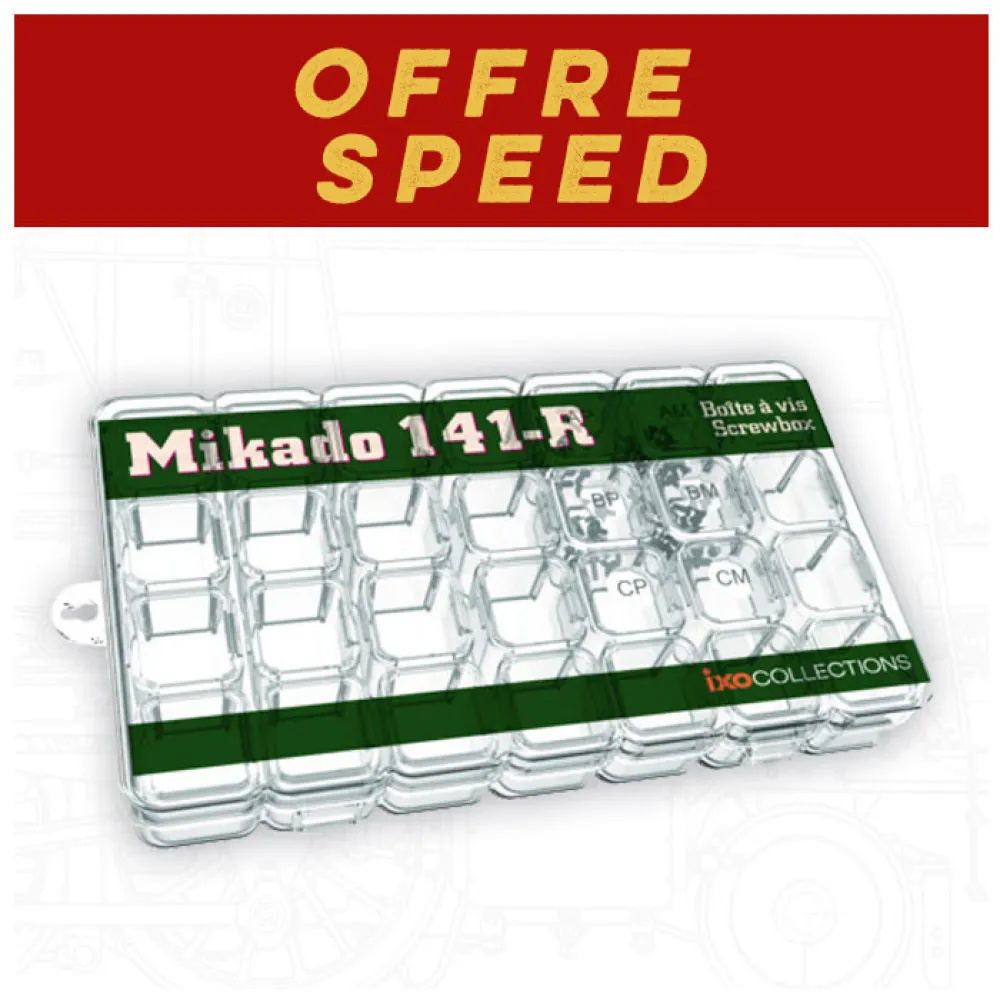 OFFRE SPEED Locomotive 141R - Box 2 & 3 - IXOCOLLECTIONS