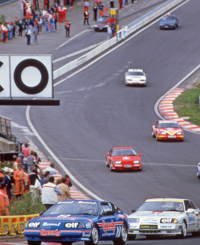 Die meisten Läufe des Europa Cups wurden als Vorläufe zum Großen Preis von Europa der Formel 1 gefahren, wie hier in SpaFrancorchamps in Belgien. © IXO Collections SAS - Tous droits réservés. Crédits photo © Renault D.R. 