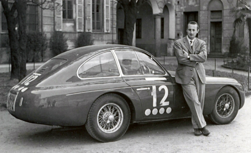In 1948 Zagato collaborated with Ferrari for the first time on a 166 MM coupé owned by Antonio Stagnoli, a Scuderia works driver.  © IXO Collections SAS - Tous droits réservés. Crédits photo © © Lancia D.R.