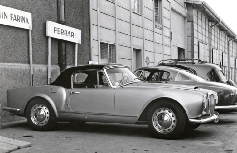 To lower the bonnet line of the B24, pictured here is a 1957 model, the air filter, fan and water pump were lowered. © IXO Collections SAS - Tous droits réservés. Crédits photo © Lancia D.R.