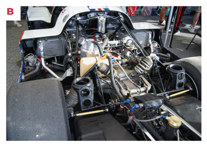 B. The rear suspension mountings are fixed directly to the transmission, linked to the engine.© IXO Collections SAS - Tous droits réservés.&nbsp;
