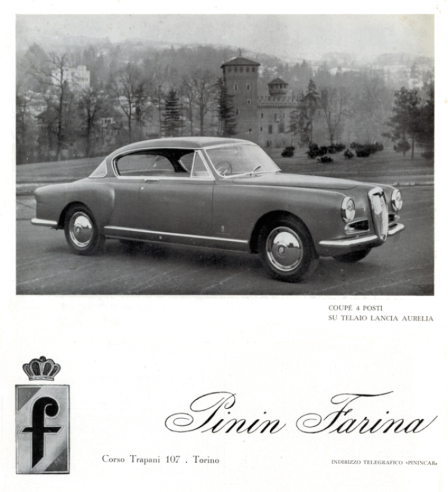 Trotz halbindustrieller Produktion wurden die von Pinin Farina entworfenen Modelle als Luxusfahrzeuge präsentiert, wie dieses Lancia Aurelia Coupé von 1953. © IXO Collections SAS - Tous droits réservés. Crédits photo © Archives & Collections /D.R.