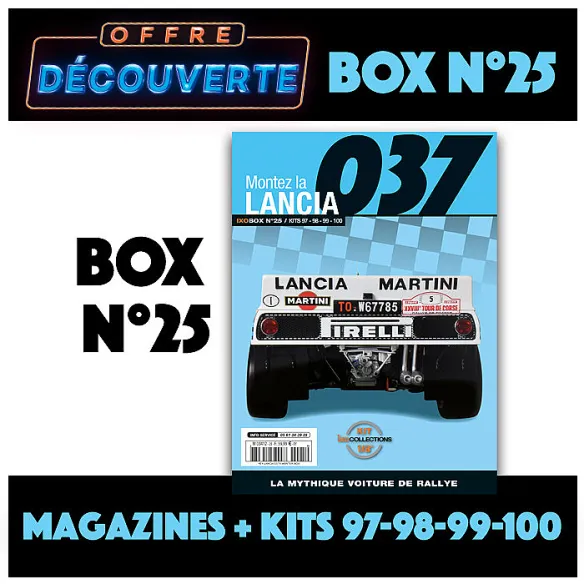 OFFRE DECOUVERTE - Lancia 037 BOX 25