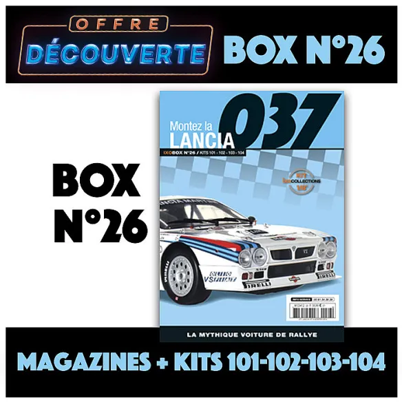 OFFRE DECOUVERTE - Lancia 037 BOX 26
