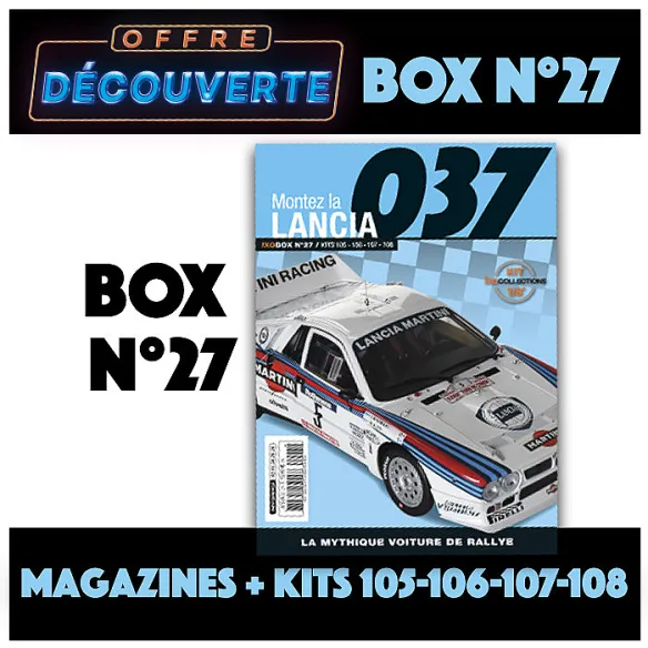 OFFRE DECOUVERTE - Lancia 037 BOX 27