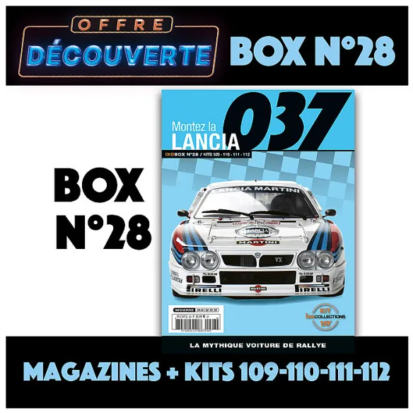 OFFRE DECOUVERTE - Lancia 037 BOX 28