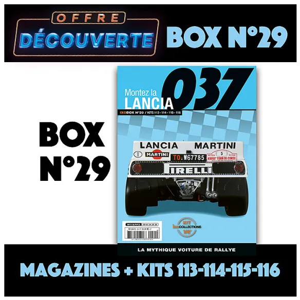 OFFRE DECOUVERTE - Lancia 037 BOX 29