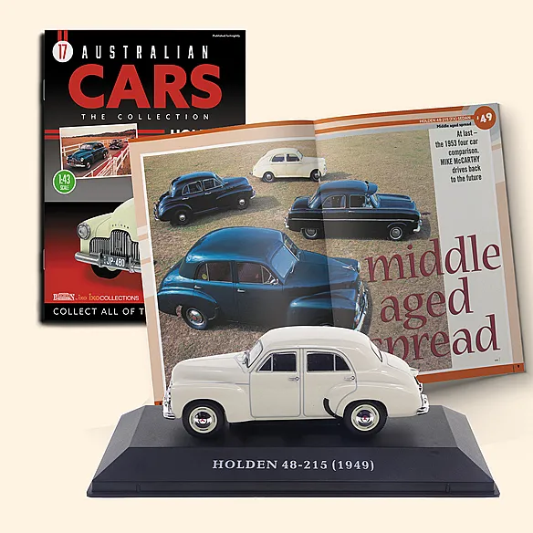 AUSTRALIAN CARS - HOLDEN 48-215 FX SEDAN (1949)