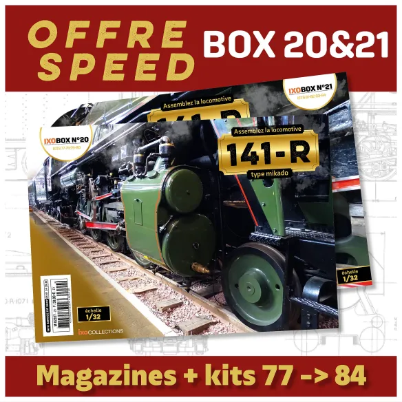 OFFRE SPEED Locomotive 141R - Box 20 & 21