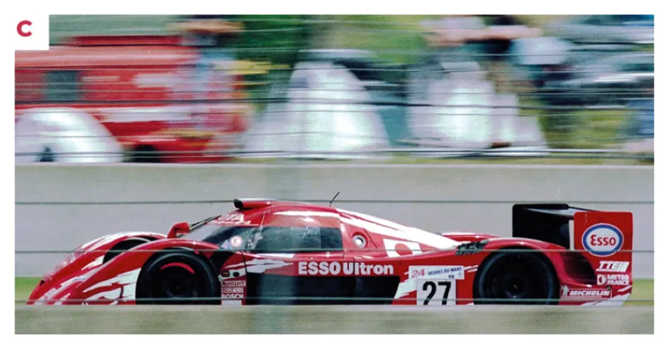 C. The GT-One driven by Katayama, Tsuchiya and Suzuki finished ninth overall in 1998. It was the only one of the three cars entered by the team to finish the race.© IXO Collections SAS - Tous droits réservés.