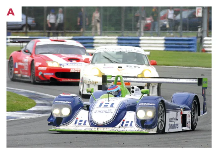 B. Die erste Version des SP1, umbenannt in Chrysler LMP, nahm 2001 am 24-Stunden-Rennen von Le Mans teil.© IXO Collections SAS - Tous droits réservés.