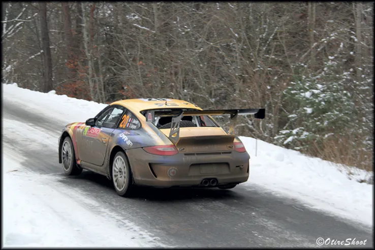 Once again at Monte Carlo 2015: pictured here François Delecour's 911 GT3 Cup R-GT that finished first in its class and twenty-third overall. This car is essentially still a 997, however it is a GT3 Cup version.© IXO Collections SAS - Tous droits réservés. 
