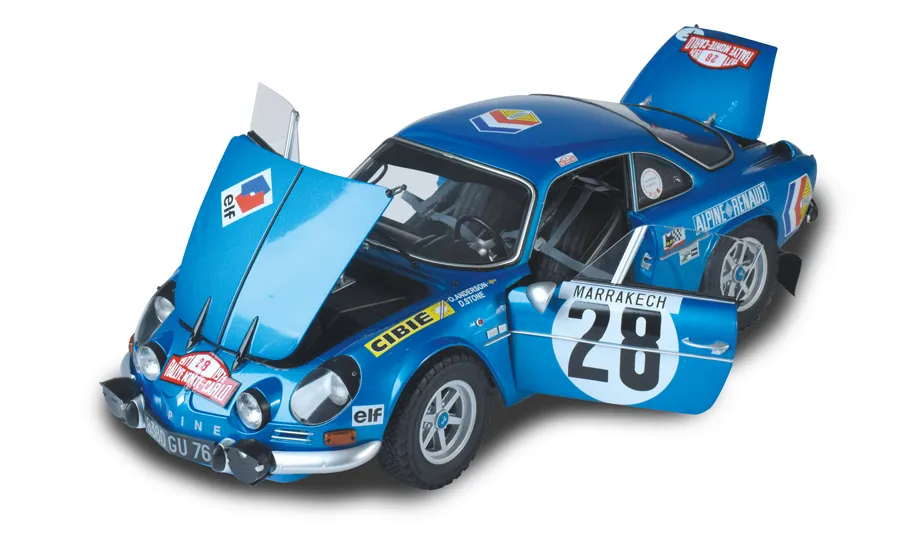 Rivivi l'epica scena del rally con l'Alpine A110 1600S