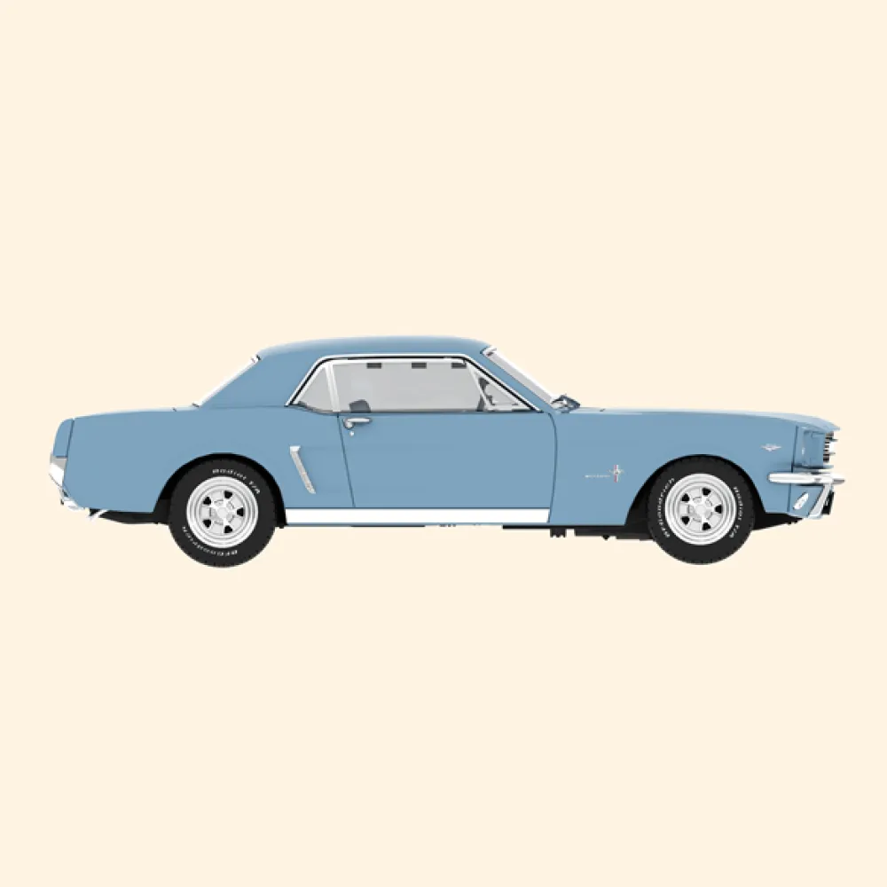 AUSTRALIAN CARS - FORD MUSTANG HARDTOP (1966)
