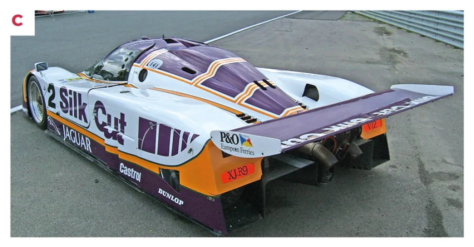 C. 1988 nahm der XJR-9 an den WSC- und IMSA-GT-Meisterschaften teil und ersetzte damit den XJR-8 bzw. den XJR-7, die beide für diese beiden Meisterschaften entwickelt worden waren.© IXO Collections SAS - Tous droits réservés. 